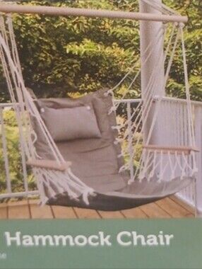 belavi Hanging Hammock Chair - Tan